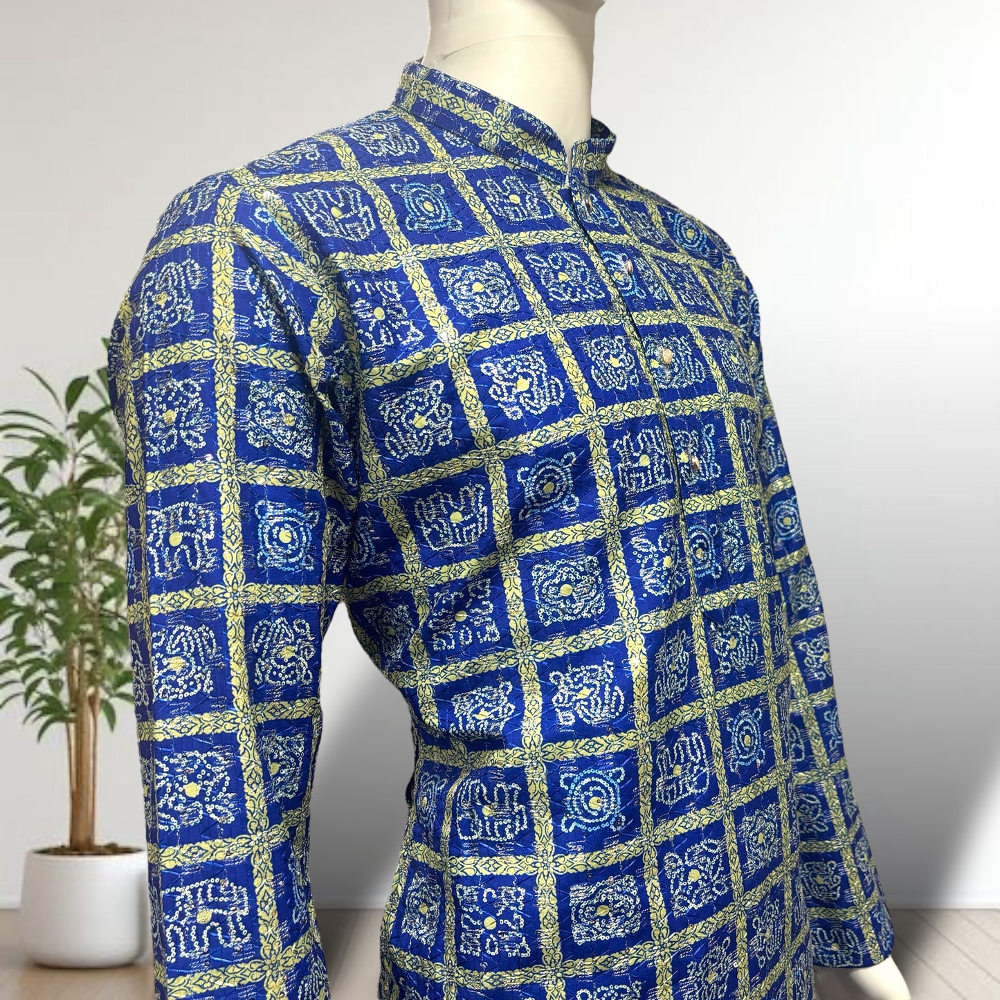 "Shlok" Bandhani Kurta.