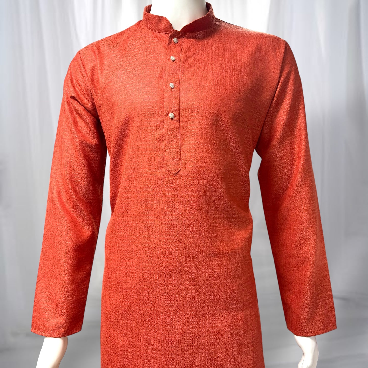 "Rishi" Self weave fabric kurta.