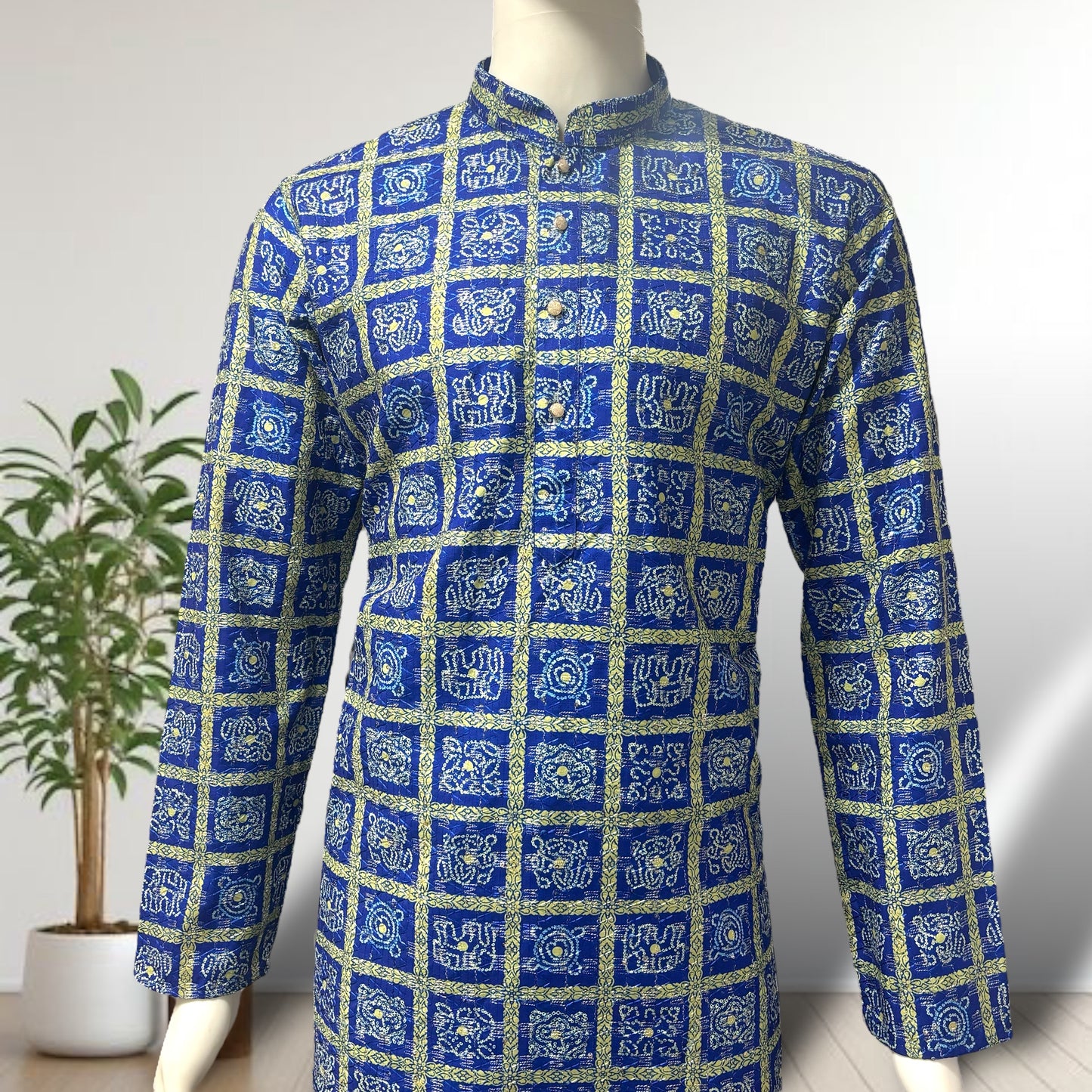 "Shlok" Bandhani Kurta.