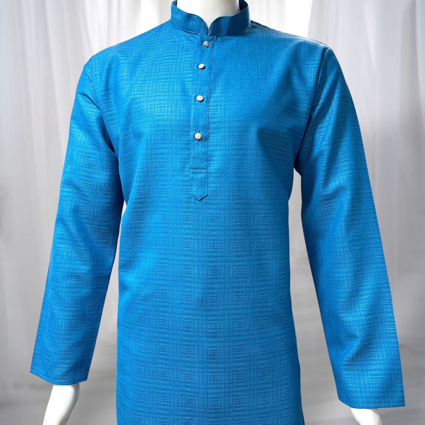"Rishi" Self weave fabric kurta.
