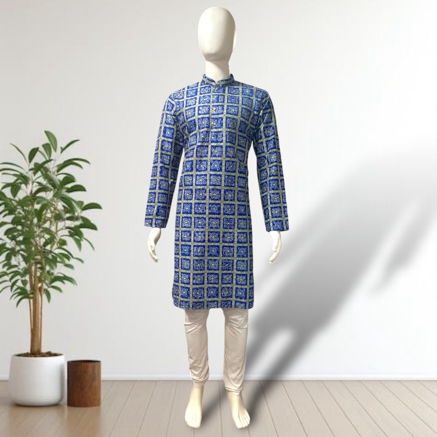 "Shlok" Bandhani Kurta.