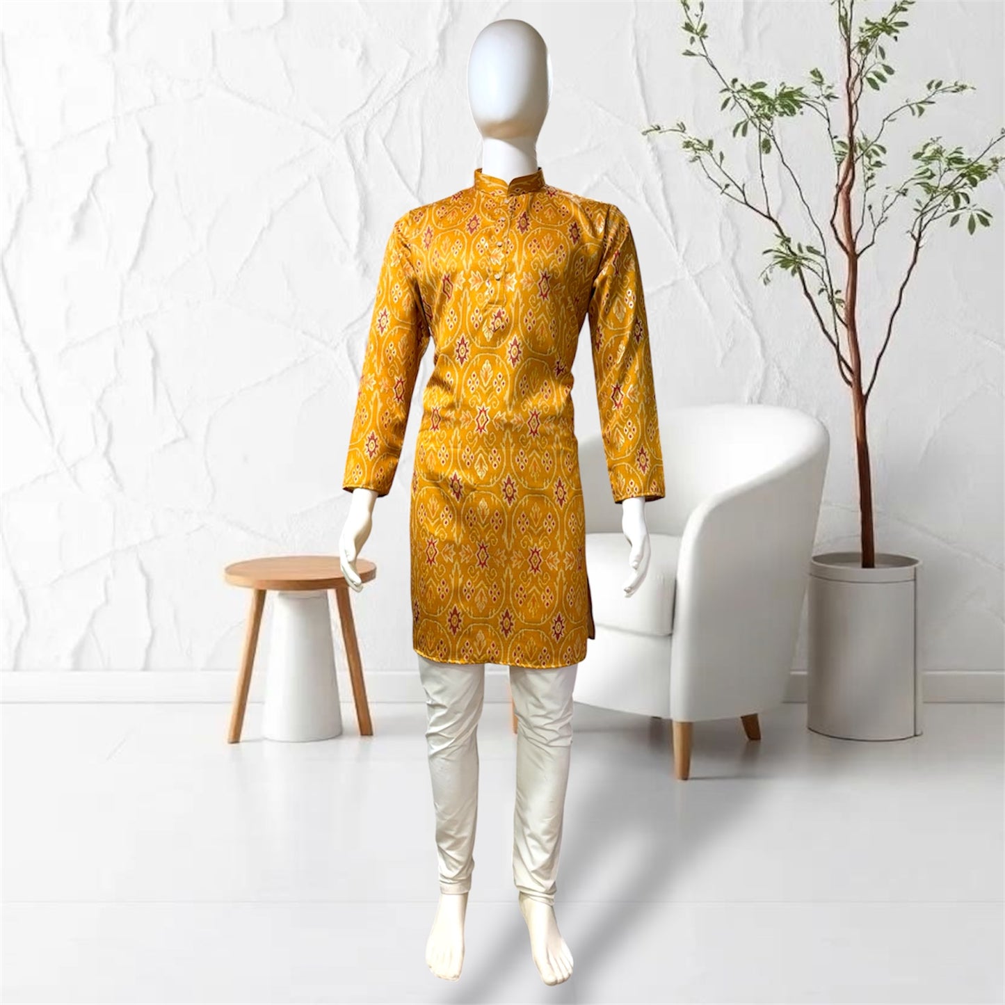 "Tavir" Digital Patola Printed Kurta.