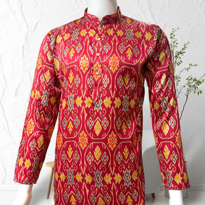 "Tavir" Digital Patola Printed Kurta.