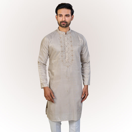 "Kanak" Premium hand embroidery kurta.