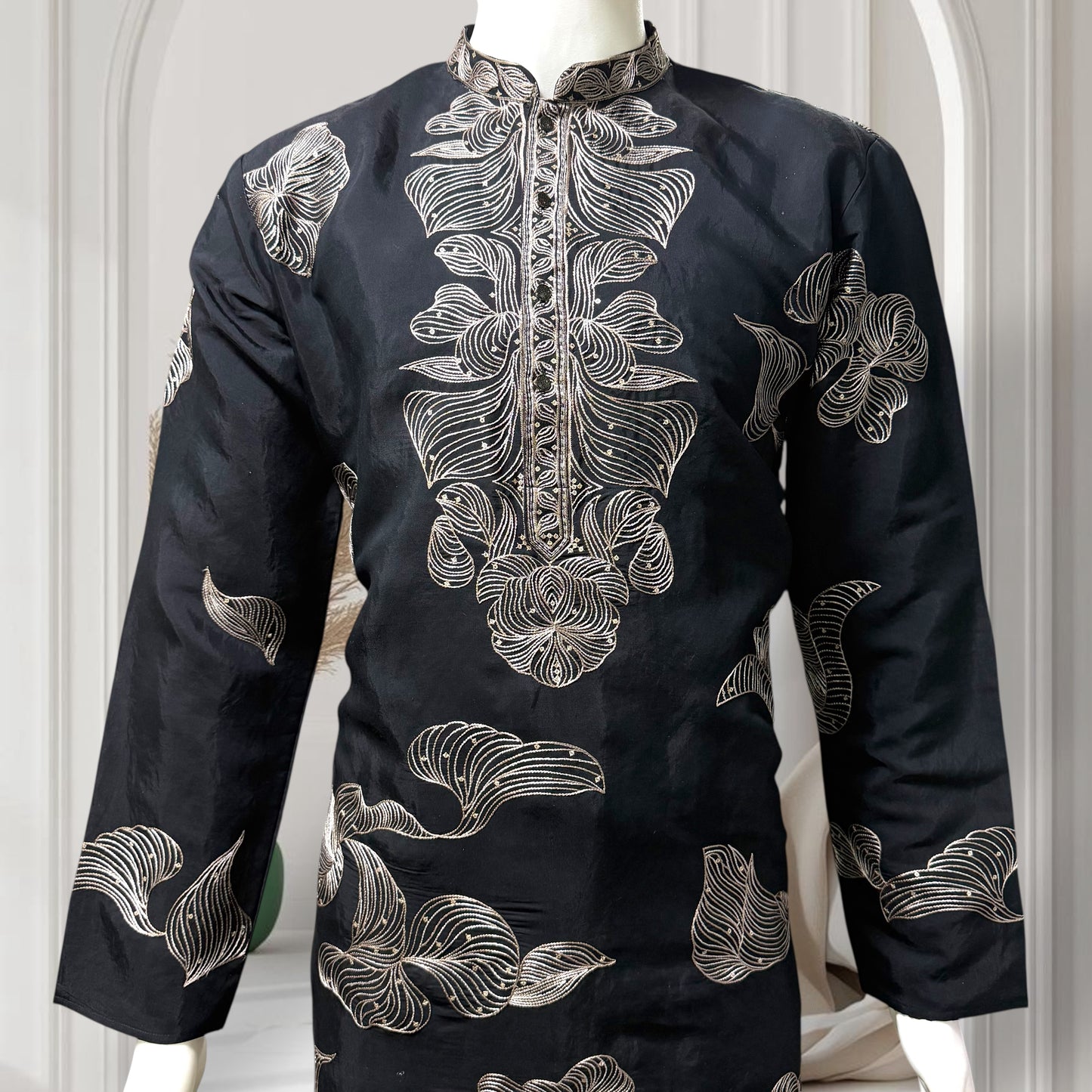 "Nirved" Premium embroidery kurta.