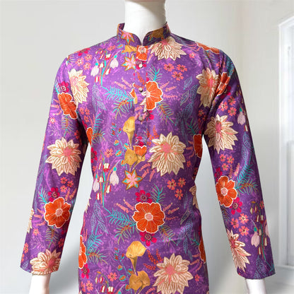 "Mishay" Digital and foil printed kurta.