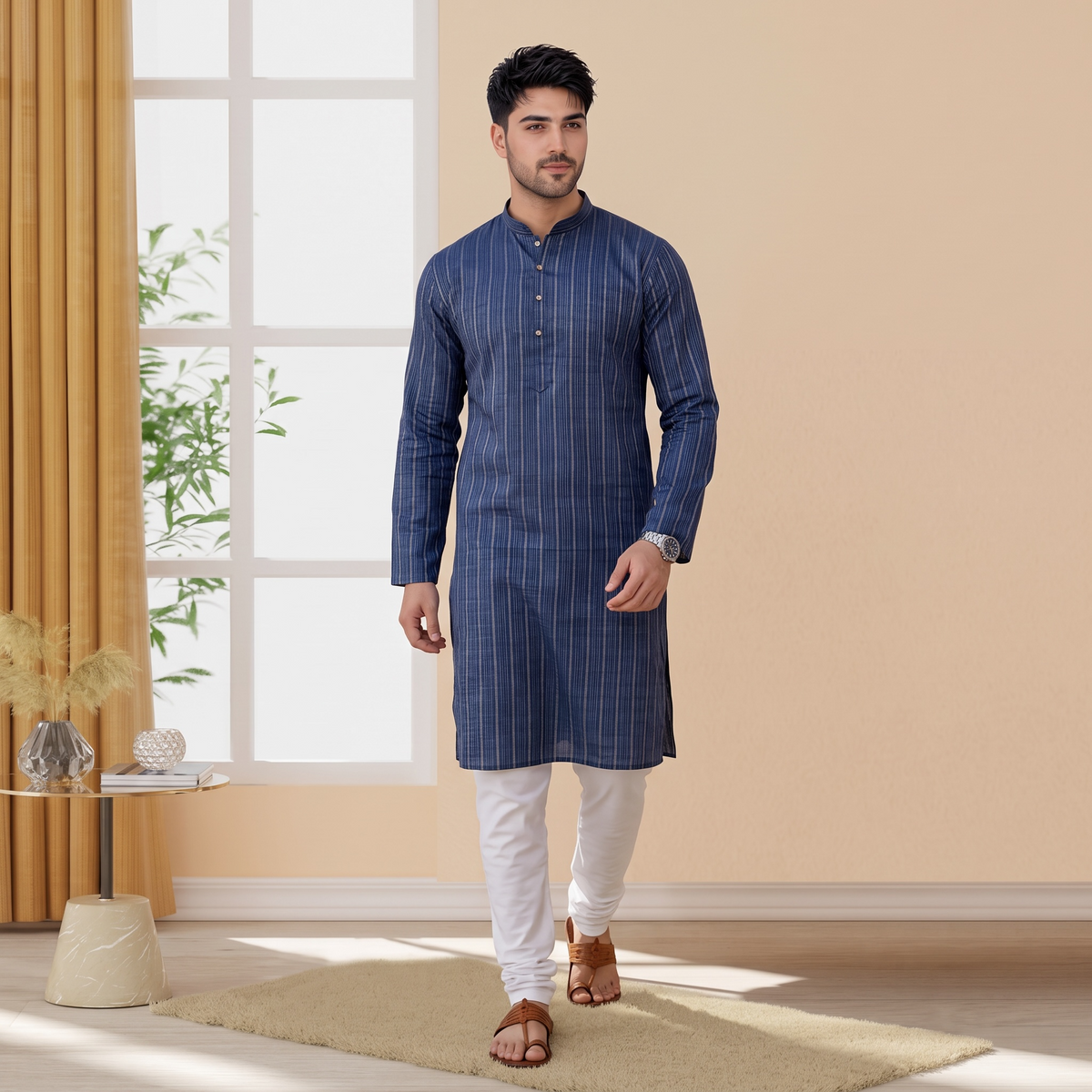 "Rudra" Premium digital printed kurta.
