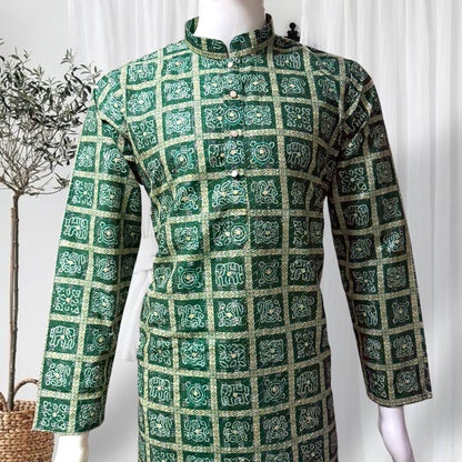 "Shlok" Bandhani Kurta.