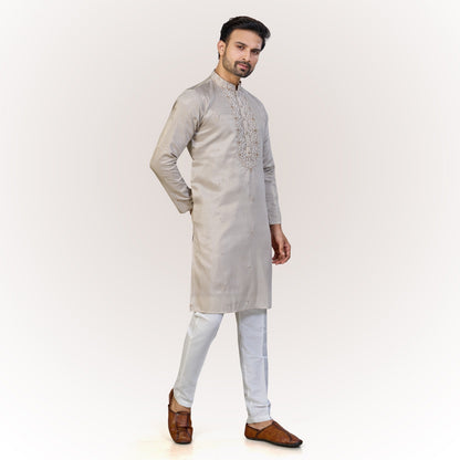"Kanak" Premium hand embroidery kurta.