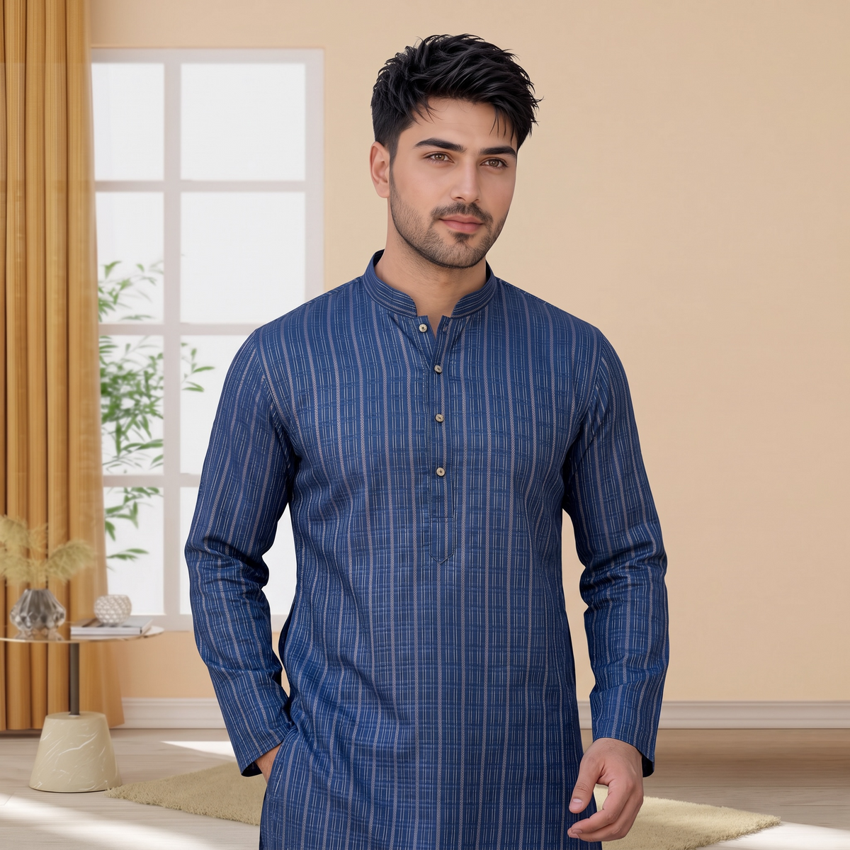 "Rudra" Premium digital printed kurta.