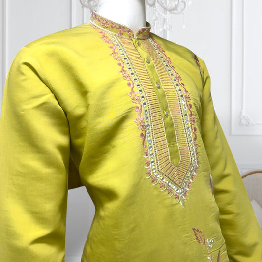 "Sanav" Premium embroidery kurta.
