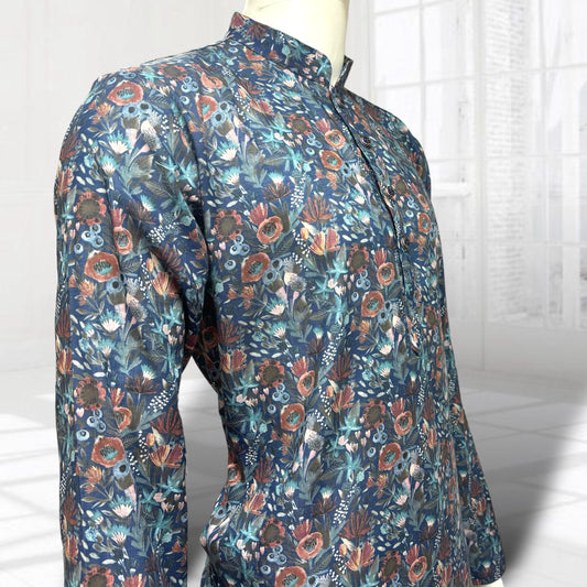 "Bhavik" Floral Printed Kurta