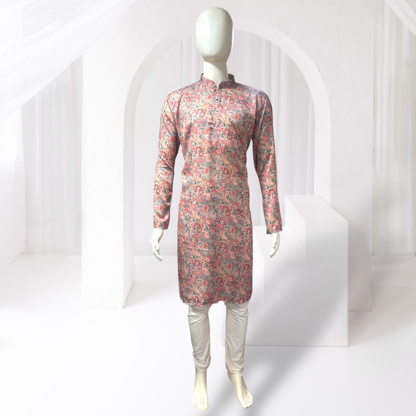 "Nihaar"  Premium cotton printed kurta.