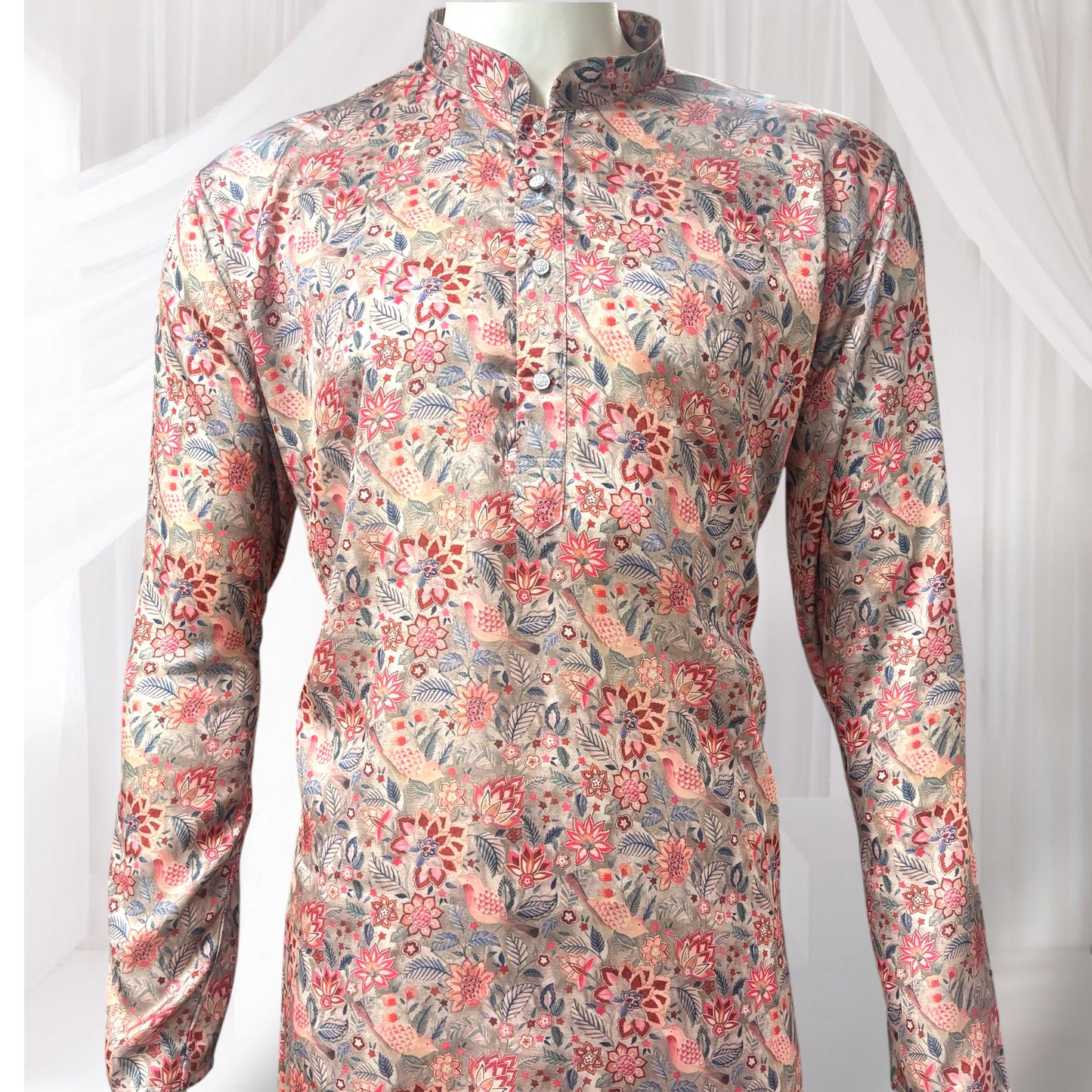 "Nihaar"  Premium cotton printed kurta.