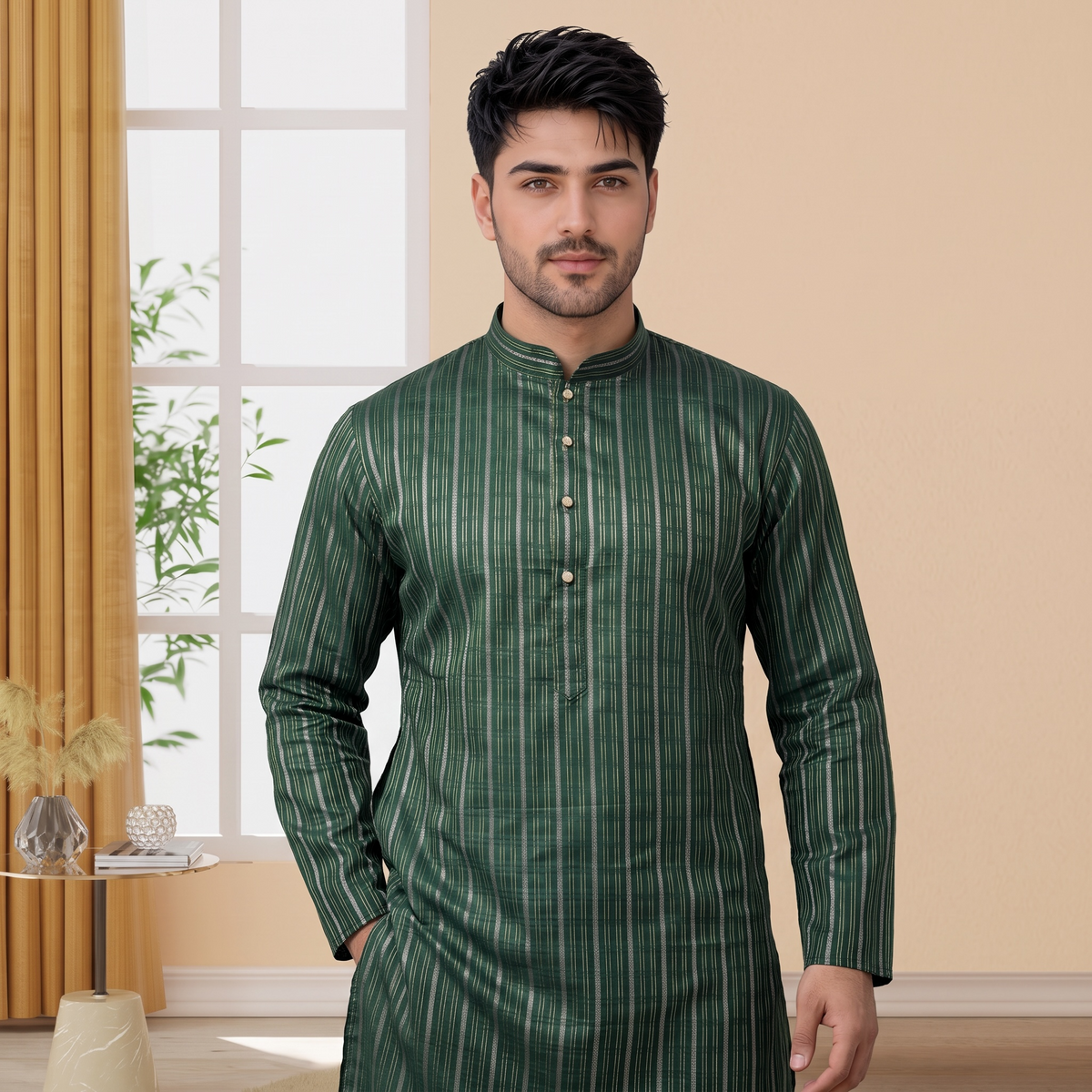 "Rudra" Premium digital printed kurta.