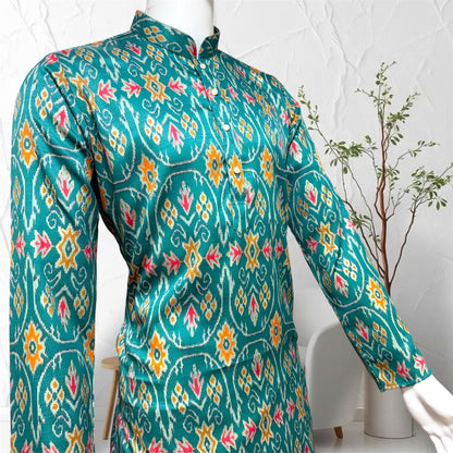 "Tavir" Digital Patola Printed Kurta.
