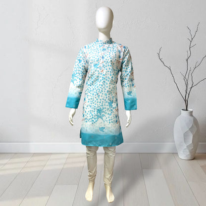 "Piyush" Premium digital printed kurta with lining.