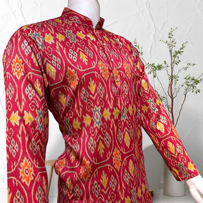 "Tavir" Digital Patola Printed Kurta.