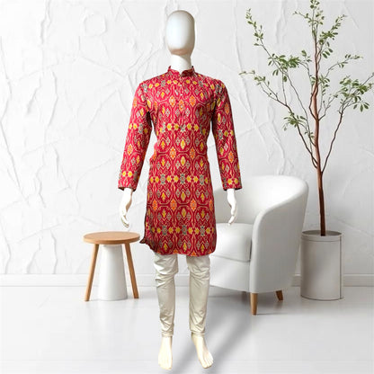 "Tavir" Digital Patola Printed Kurta.