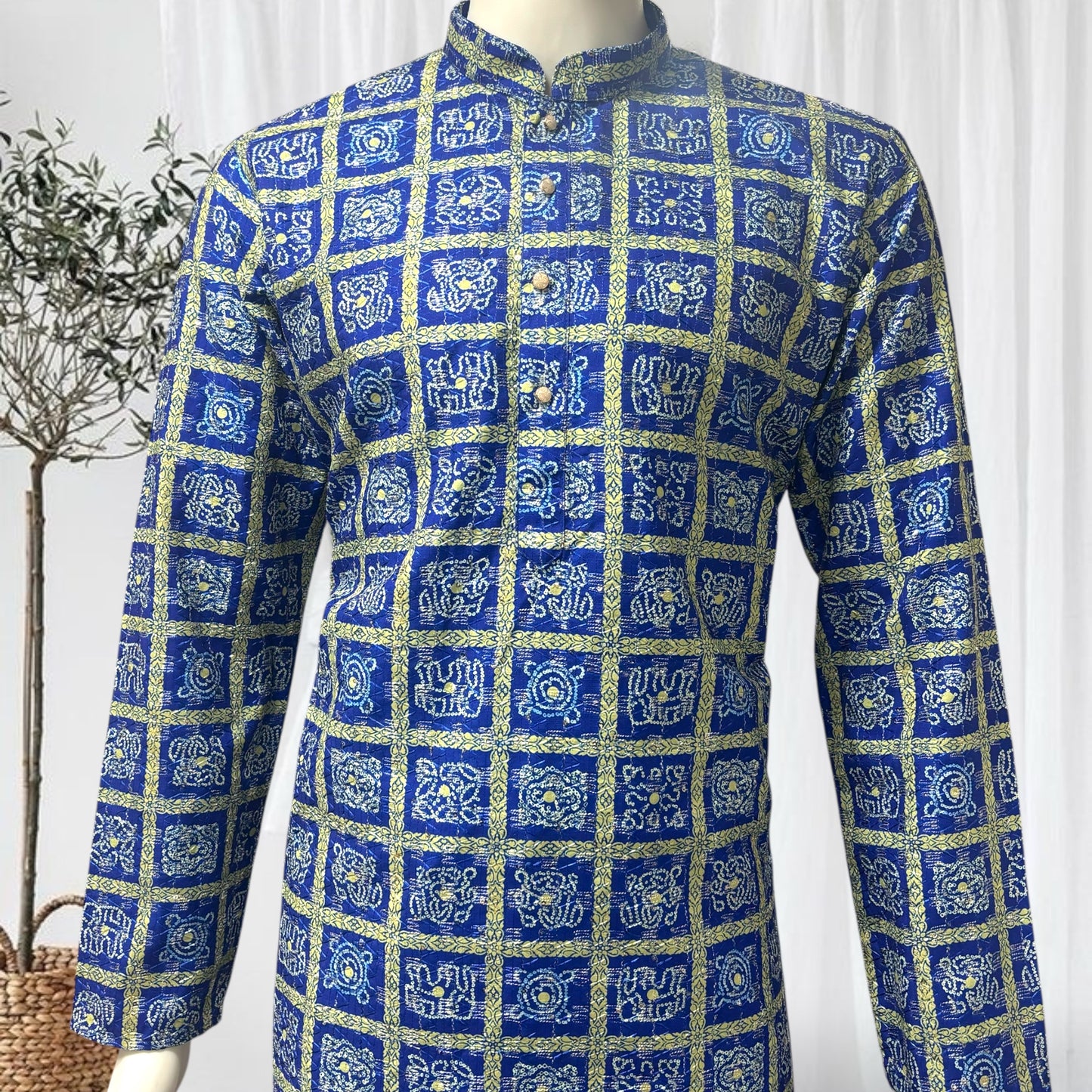 "Shlok" Bandhani Kurta.