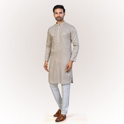 "Kanak" Premium hand embroidery kurta.