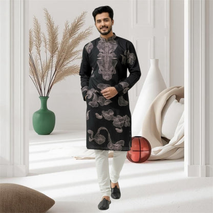 "Nirved" Premium embroidery kurta.